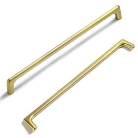B0dq8f76lh Goo-ki Brushed Gold Cabinet Pulls 10ftft Hole Centers Zinc Alloy Modern Handles Dr