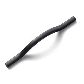Uysscjak-3.8 Goo-ki Uysscjak-3.8/5.04holecenter Modern Handle Minimalist Cabinet Pull Matt Black Drawer Wardrobe Door 3.8ftft/5ftft