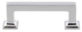 Gen-pull-3 Grandeur 603477 Geneva 3 Inch Center To Solid Brass Luxury - Chrome