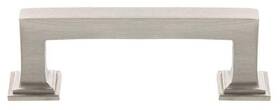 Gen-pull-3 Grandeur 603483 Geneva 3 Inch Center To Solid Brass Luxury - Nickel