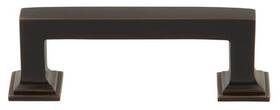 Gen-pull-3 Grandeur 603484 Geneva 3 Inch Center To Solid Brass Luxury - Bronze