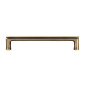 Carr-brass-pull-6 Grandeur 853461 Carre 6 Inch Center To Solid Brass -