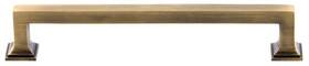 853551 Grandeur Gen-pull 6 Geneva Inch Center To Solid Brass Square -
