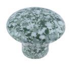 Grnspk-8 Eclectic Cabinet Knobs Decor Green Enamelware Ceramic Drawer 0744904798303