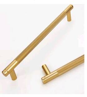 Gutuwellea 601968703578 12 Pack 7 1/2 Inch 192 Mm Gold Cabinet Handles Pulls Aluminum Handles/ob