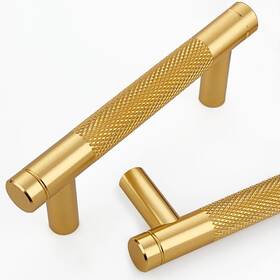 B0cg1f1js1 Gutuwellea 2 Pack 3 Inch 76mm Gold Knurled Cabinet Handles Pulls Aluminum