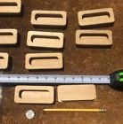 Haf-192-29-40 Hafele White Oak Mortise Drawer Pulls Cabinet Hardware