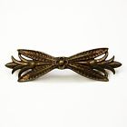 Handles Cupboard Cabinet Vtg Lot Pull Drawer Brass Buffet 13 Dresser Metal