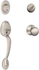 F60nplyxply619kd Handleset Plymouth Schlage Single Nickel Satin Cylinder