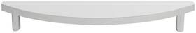 Hm1022-sn Hapny Home Hm1022 Half Moon 12 Inch Center To Solid Brass - Nickel
