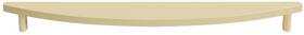 Hm1023-sb Hapny Home Hm1023 Half Moon 18 Inch Center To Solid Brass Arc -