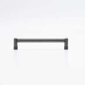 K572-gp Hapny Home K572 Knurled 6 Inch Center To Modern Industrial - Grey