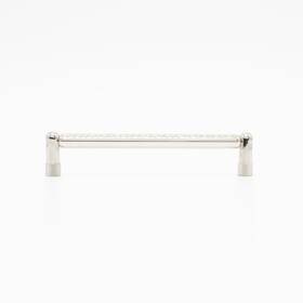 K572-pn Hapny Home K572 Knurled 6 Inch Center To Modern Industrial - Nickel