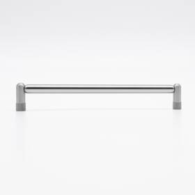 K573-sn Hapny Home K573 Knurled 8 Inch Center To Modern Industrial - Nickel
