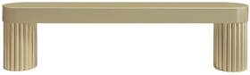 R508-sb Hapny Home R508 Ribbed 3-3/4 Inch Center To Solid Brass Ridged -