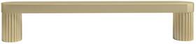 R509-sb Hapny Home R509 Ribbed 5 Inch Center To Solid Brass Modern -