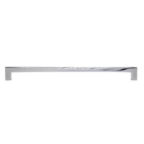 Tw547-pn Hapny Home Tw547 Twist 12 Inch Center To Solid Brass Twisted - Nickel