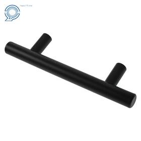 Hp53379 Happy19star 20pcs 5 Inch Black Stainless Steel T Furniture Handel Cabinet Door Kitchen