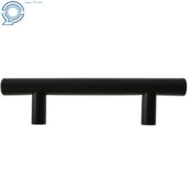 Hp53382 Happy19star 30pcs 5inch 76mm T Bar Furniture Handles Black Stainless Steel Cabinet
