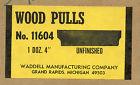 11604 Hard .11604 Beech Drawer " Wood Waddell 4 12 Unfinished Pulls