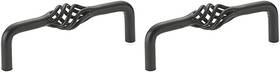 Bp106100900 Hardware Champs- Lys Es Collection 4-inch 102 Mm Matte Black Tradi