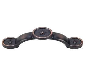 64-4401 Hardware House 9 Classic Bronze Texas Star Cabinet Pulls #64-4401. Nip Western