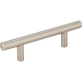 136sn Hardware Resources Elements Naples 3 Inch Center-to-center Satin Nickel Cabinet Bar Pull