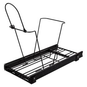 Hardware Resources 843512026805 Can-ebmsb-r Single Can Black Wire Bottom-mount Trashcan