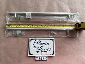 Hardware Resources 843512051845 2- 15-1/2 Inch Stainless Steel Kitchen Cabinet Drawer Pull Vanity Bar Door Pulls