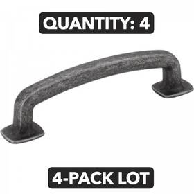 Mo6373sim-d Hardware Resources 4-pack Lot Jeffrey Alexander Mo6373-sim Belcastel 1 96mm Cc Pull Antique Silver