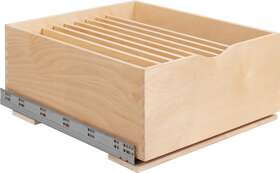 Rocws21-wb Hardware Resources Rocws21 21 Inch Wood Kitchen Cabinet Rollout - White