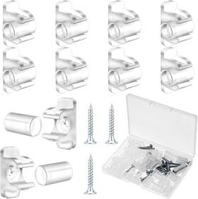 574290 Hariendny 1 Xvvlsypd 10 Pairs False Drawer Front Clips Cabinet With Screws Reinfor