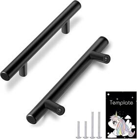 Hbl 744759582034 Hblft 20 Pack 3 Inch Center To Matte Black Cabinet Pulls Kitchen