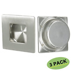 Hd-mc009-70 Homdiy Square Flush Pull Sliding Closet Door Finger 715624355275