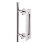 Hd009 Unbranded Stainless Steel Sliding Barn Door Pull Handle Wood