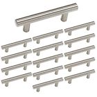Hd201sn Homdiy Inch Bar Kitchen Cabinet Handles Brushed Nickel 716045125850