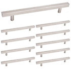 Hdj22sn Homdiy Cabinet Pulls Brushed Nickel Pack Modern 718399439157