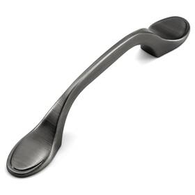 Z2.3in.10.bnb-d Hestia Hardware 10 Pack Pewter Cabinet Pulls Brushed 3 Inch Hole C