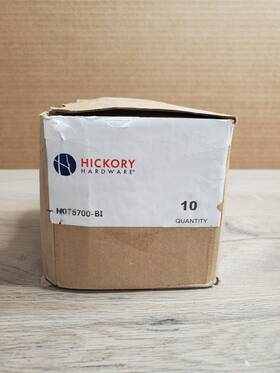 P2173-bi Hickory Hardware 078555802776 10 98mm Kitchen Cabinet Pull Craftsman Black Iron