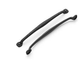 P2999-bi Hickory Hardware 078555808440 18 Inch Refined Rustic Appliance Pull Black Iron
