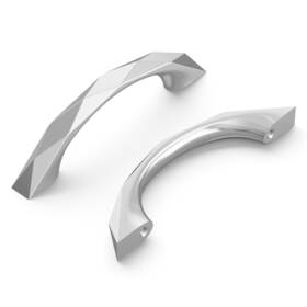 Hickory Hardware 078555916459 10 Pack Solid Core Kitchen Cabinet Pulls Luxury Handles For