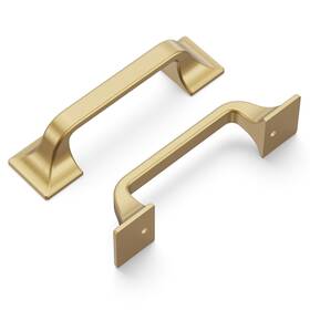 Hickory Hardware 078555944605 10 Pack Solid Core Kitchen Cabinet Pulls Luxury Handles Fo