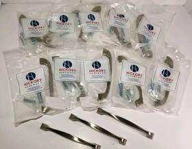 H076017-egn Hickory Hardware Elusive Golden Nickel Twist 76017 Cabinet Drawer Pull Lot Of 10