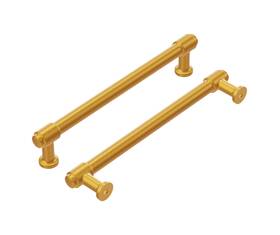 H077854bgb-10b Hickory Hardware 10 Pack Solid Core Kitchen Cabinet Pulls Luxury Hand