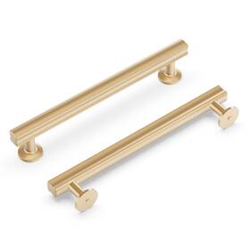 H077883cbz-10b Hickory Hardware 10 Pack Solid Core Kitchen Cabinet Pulls 6-5/16 Inch 160mm
