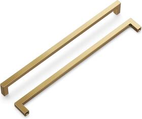 Hh075336-cbz-5b Hickory Hardware Solid Core 12 Inch Center To Champagne Bronze