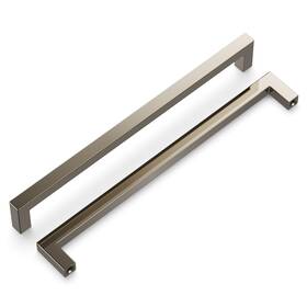 Hh075422-14 Hickory Hardware Polished Nickel Cabinet Handle Pulls Solid Metal Core 224mm Quality