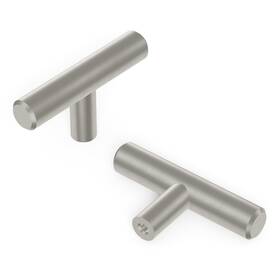 Hh075591-ss-10b Hickory Hardware 10 Pack Solid Core Kitchen Cabinet Knobs Luxury And Dresser
