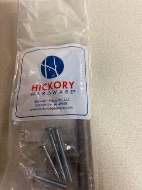 Hh075592-ch-10b Hickory Hardware Pack Of 10 Chrome 2-1/2 Inch Bar Pulls Cabinet/drawer Handle