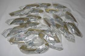Hickory Hardware Hh74561-fub Lot Of 20 Hh7 4561-fub Ctr Pull Brushed Golden Brass